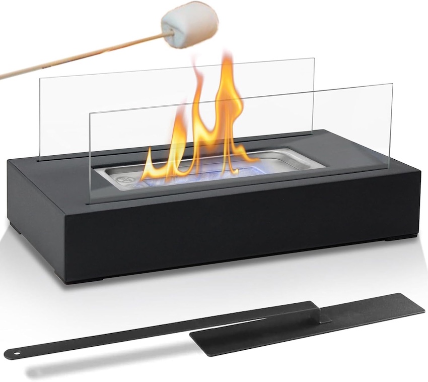 Tabletop Fireplace Header Image